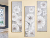 Gemälde Art - Pusteblume 3er Set