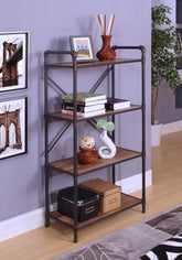 Pipe Regale mit 4 Ablagefächer