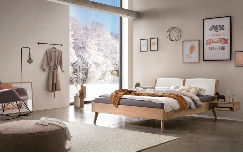 Bett Fabio Wildbuche natur geölt