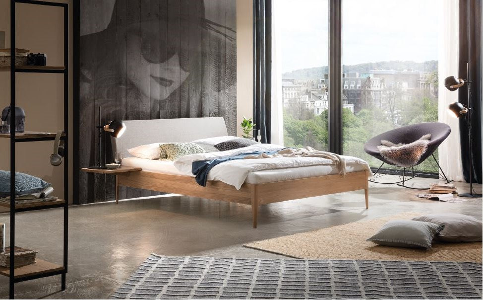 Bett Fancy Wildbuche natur geölt