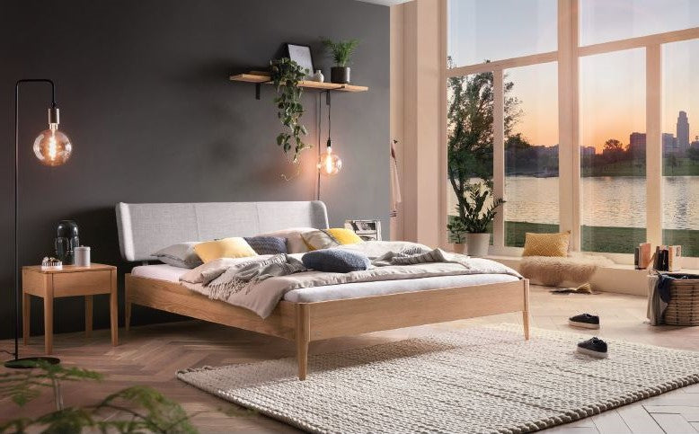 Bett Pietro Wildbuche natur geölt