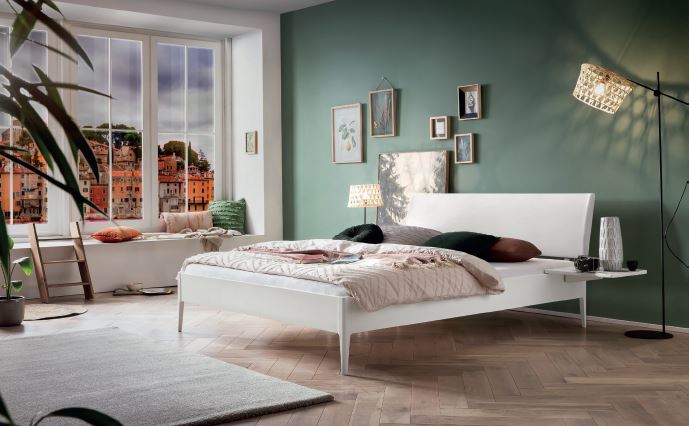 Bett Saverio Wildbuche natur geölt