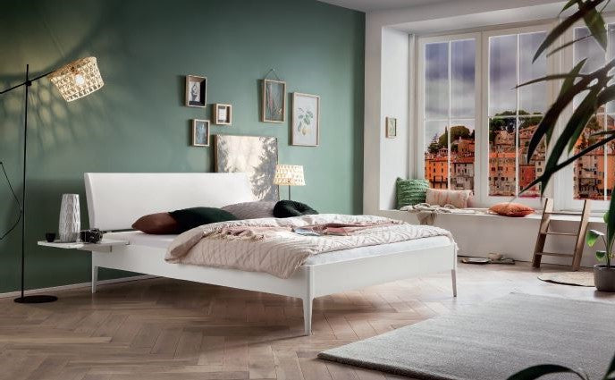 Bett Saverio Wildbuche natur geölt