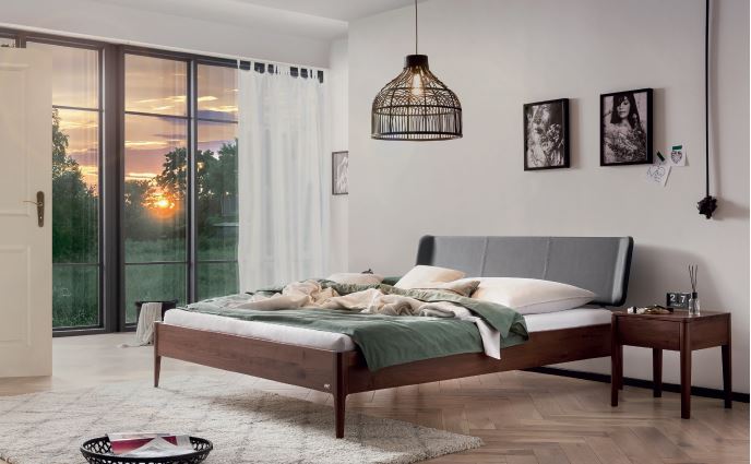 Bett Venetto Wildbuche natur geölt