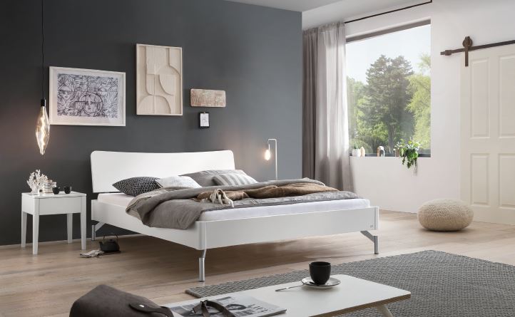 Bett Albyna Wildbuche natur geölt