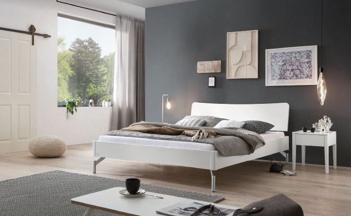 Bett Albyna Wildbuche natur geölt