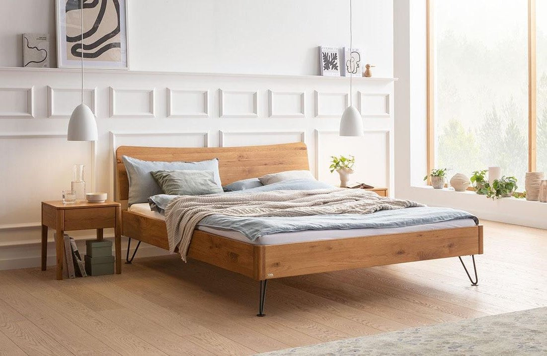 Bett Lorenzo Wildbuche natur geölt