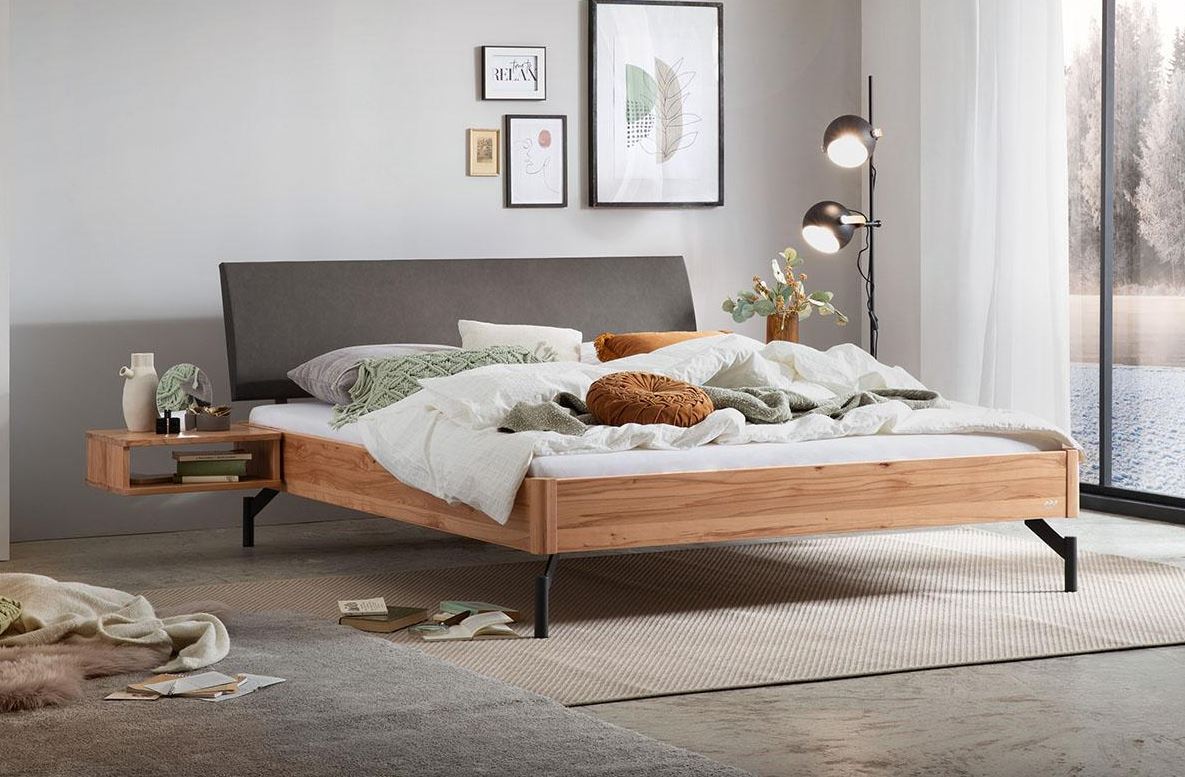 Bett Bronx Wildbuche natur geölt