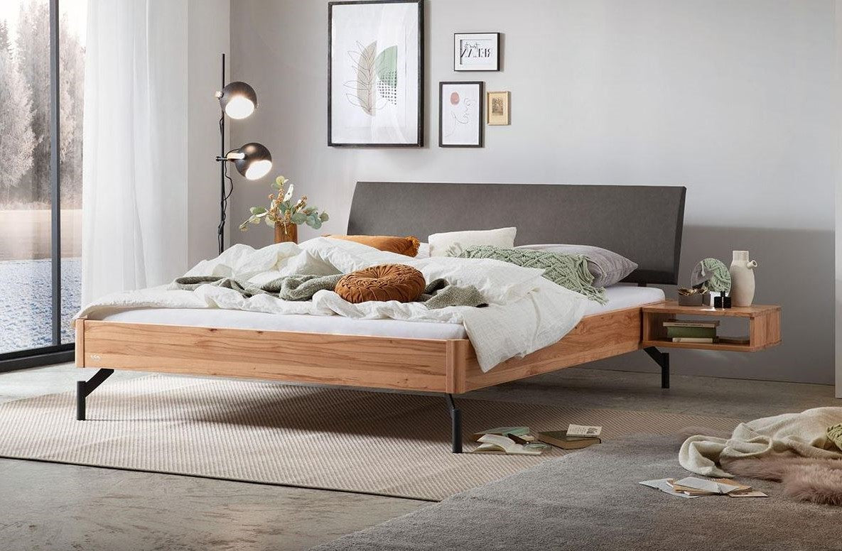 Bett Bronx Wildbuche natur geölt