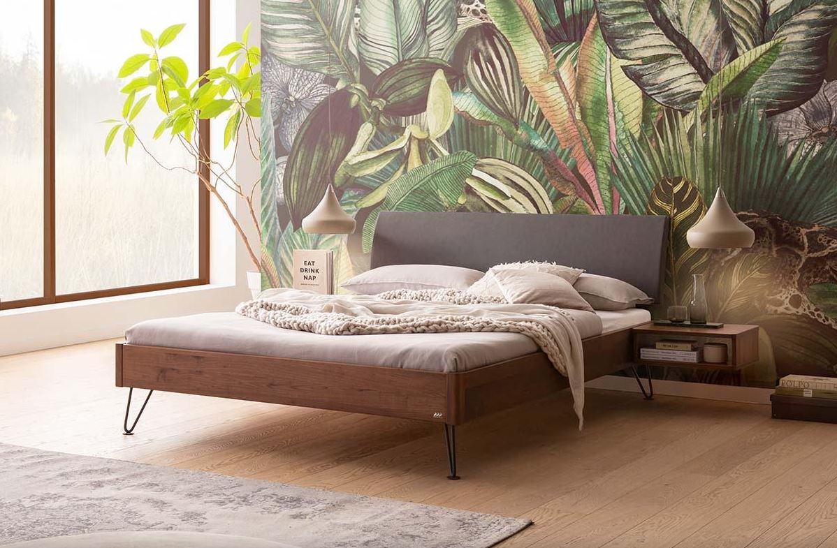 Bett Lucca Wildbuche natur geölt