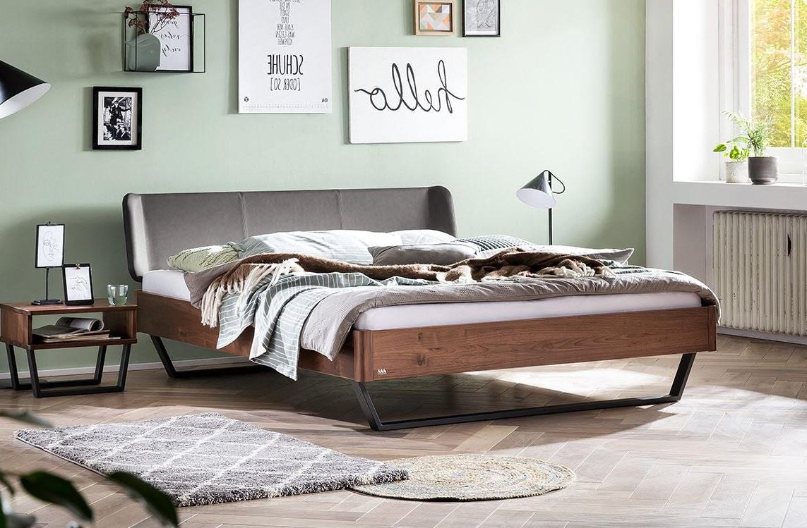 Bett Modena Wildbuche natur geölt