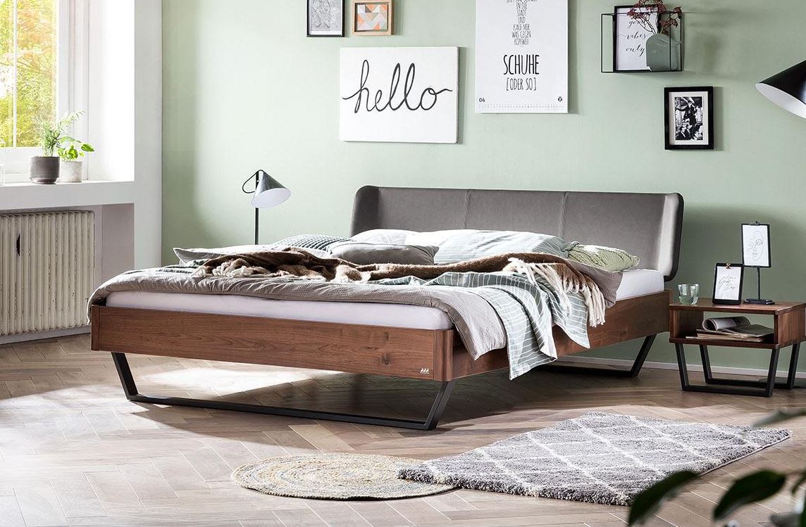 Bett Modena Wildbuche natur geölt