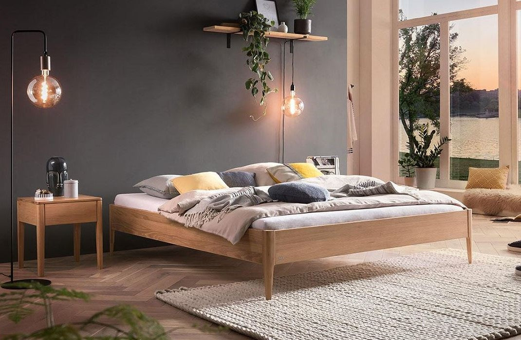 Bett Parma Wildbuche natur geölt