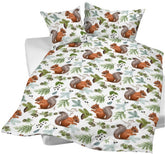 Eichörnchen - Baumwollbettwäsche SETS