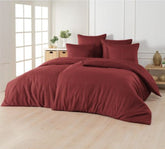 ESPRIT Scatter Burgundy Set 160x210 + 50x70cm