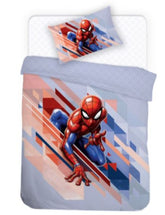 New Spiderman - Baumwollbettwäsche Set 160x210 + 65x100 cm