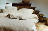 Organic Seersucker Bed Linen Kemeri