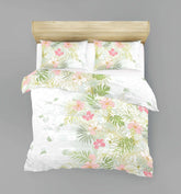 Satin bed linen Bloom
