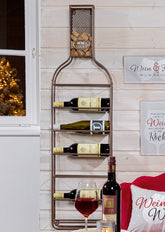 Weinregal Flasche Finja