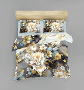 Satin bed linen Bloom