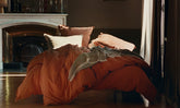 Organic cotton bed linen Bellecour Brick