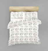 Halbleinen Bettwäsche Jura