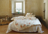 organic satin bed linen Sahara