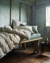 Organic satin bed linen Yoxford