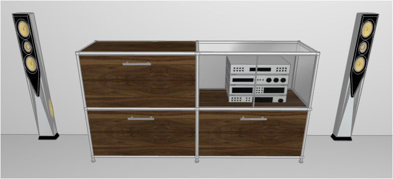 Sideboard Hifi Möbel Florenz