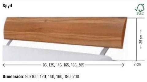 Massive Bettrahmen mit Rahmenhohe 16 cm