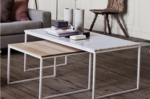 MARA SALONTISCH 60CM  Marble und Wood- Kollektion von SAN  GOTTARDO