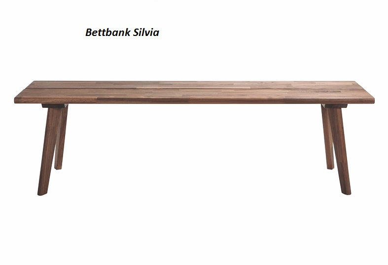Bettbank Silvia mit Kissen