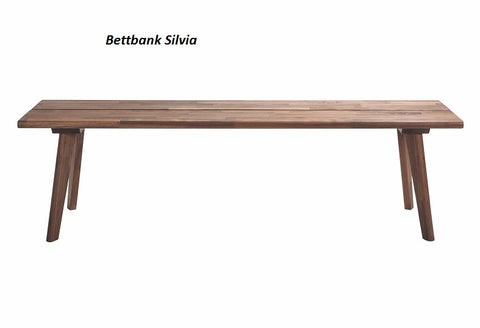 Bettbank Silvia mit Kissen