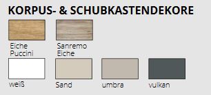 Sonia-Savona Schwebetürenschrank