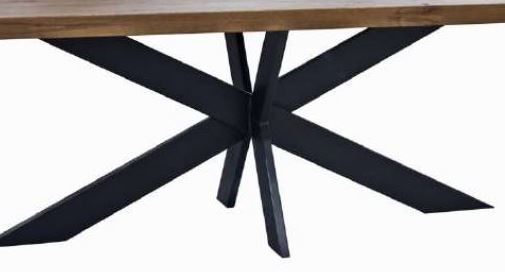 Spider Tisch aus Wildeiche Massiv