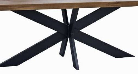 Spider Tisch aus Wildeiche Massiv
