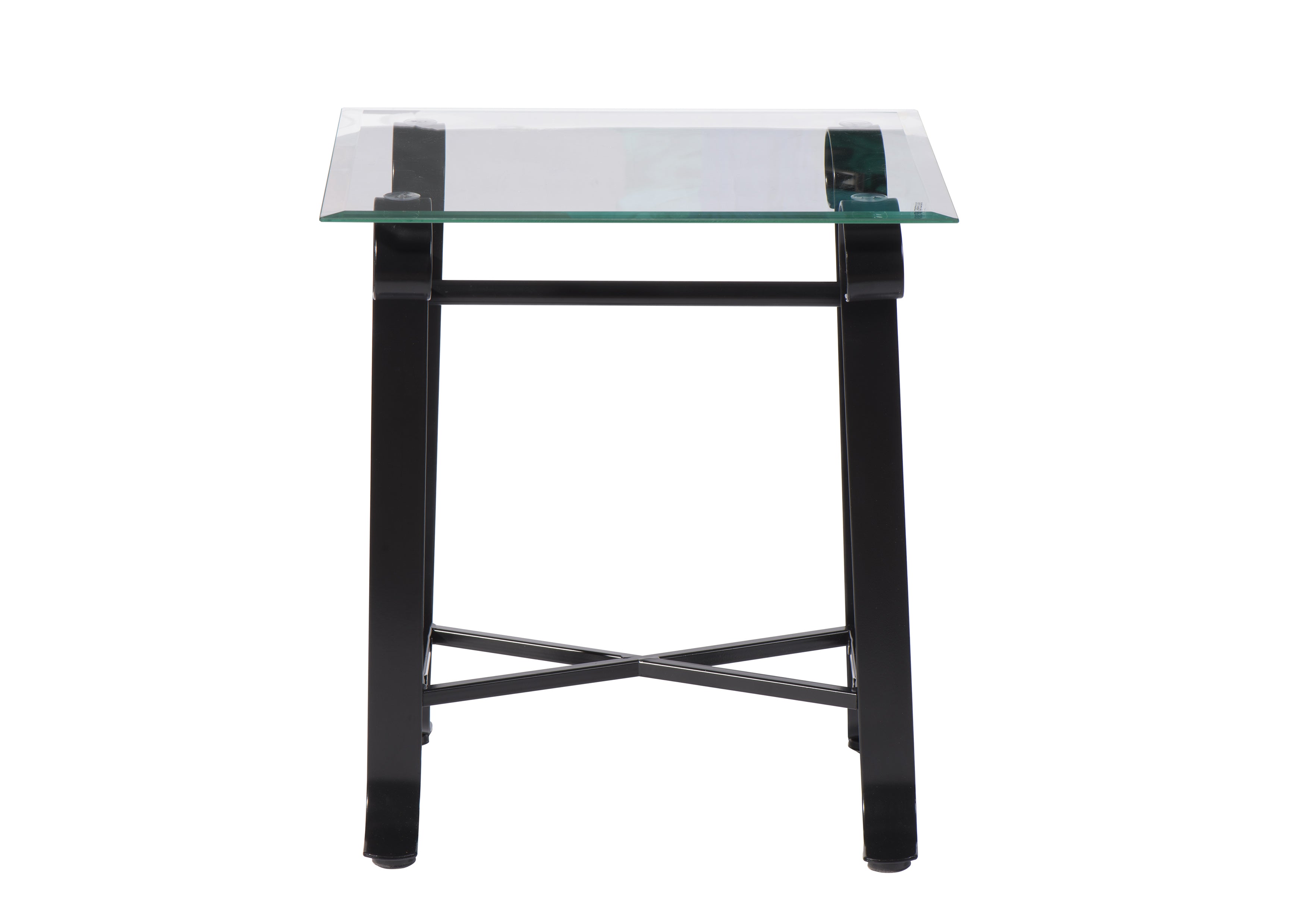 HIT  Gomo Nachtkommode aus Glas und Metall