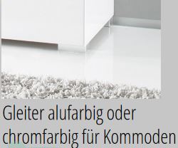 Premium Nachtkonsole mit 3 Schubkasten
