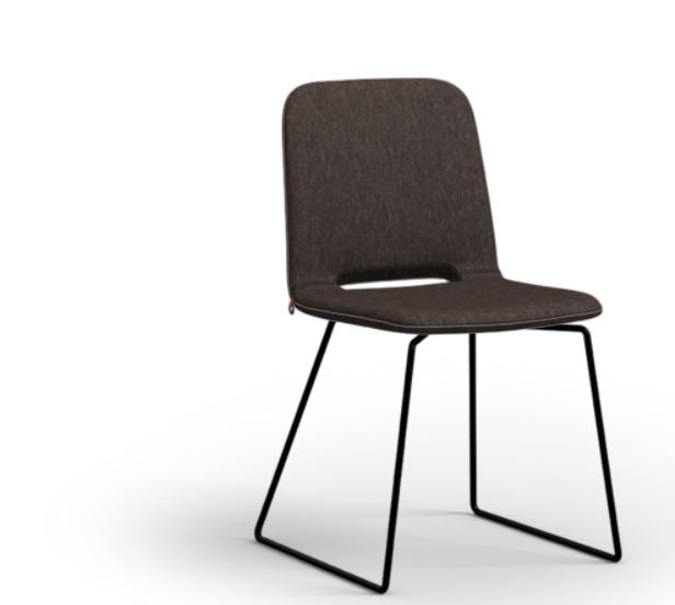 Stuhl PAMP mit Metallfüsse