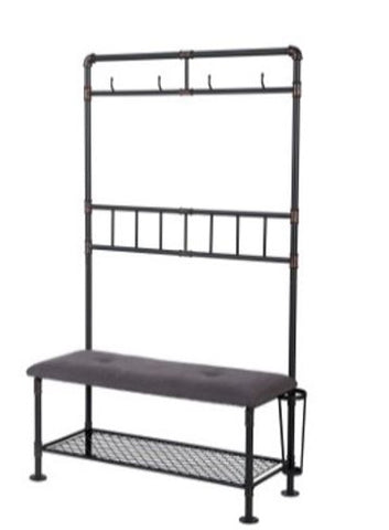 Pipe Garderobe mit Sitzbank