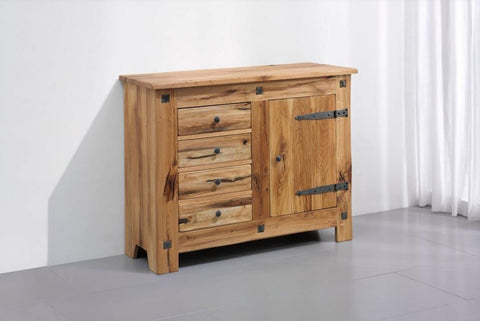 Massivholz Sideboard Castello (1-türig)