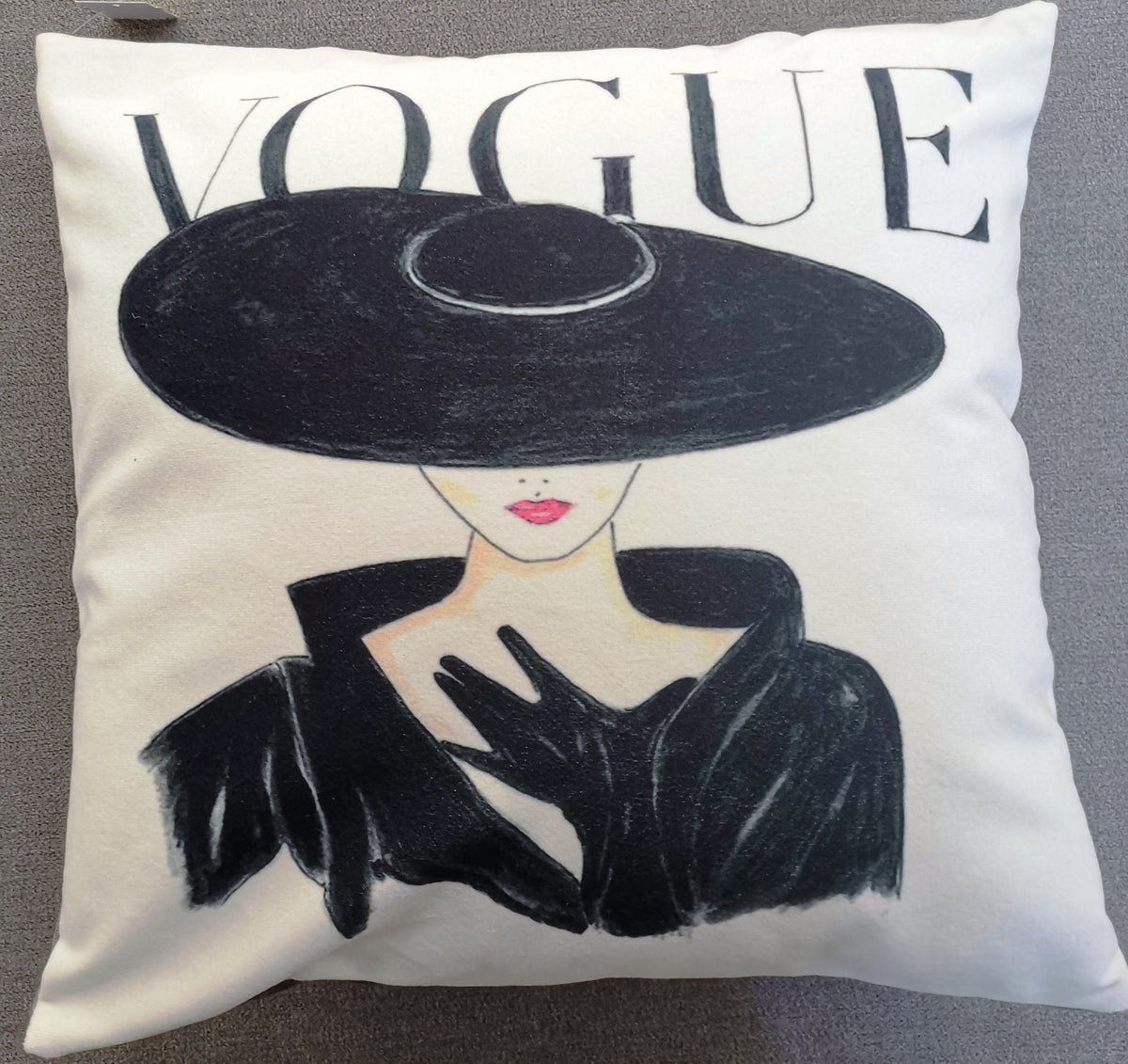 Vogue Hut Zierkissen 40 x 40 cm