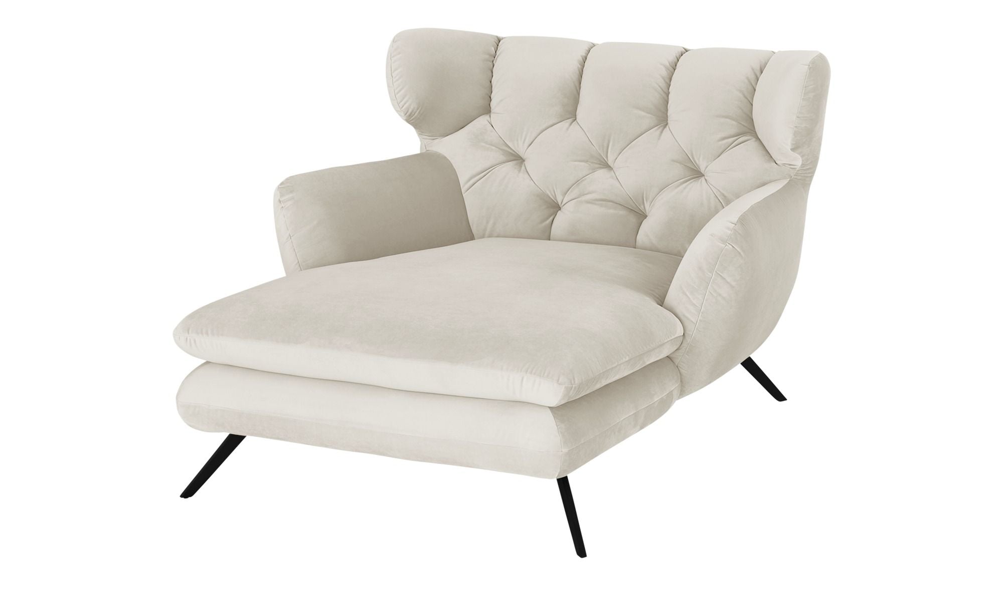 Langseat Modell Seventy im Bezug Velvet Smaragd