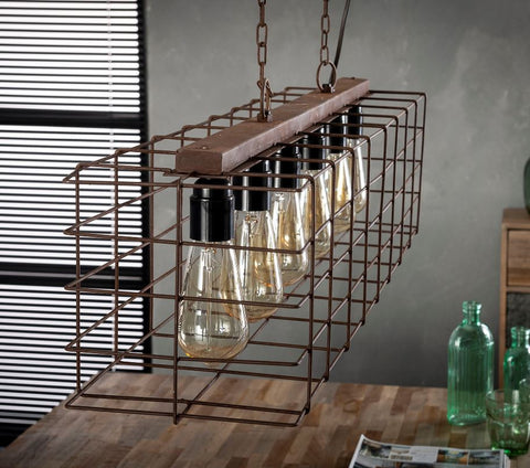 Hängelampe Cage Industrial Look