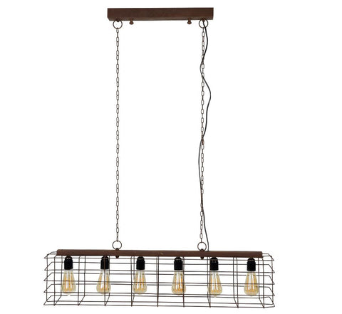 Hängelampe Cage Industrial Look
