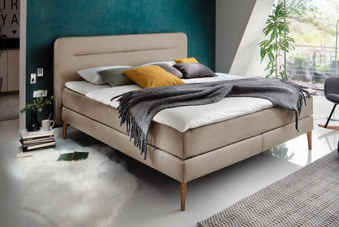 Boxspringbett Maxi Kopfteil Glatt Porto
