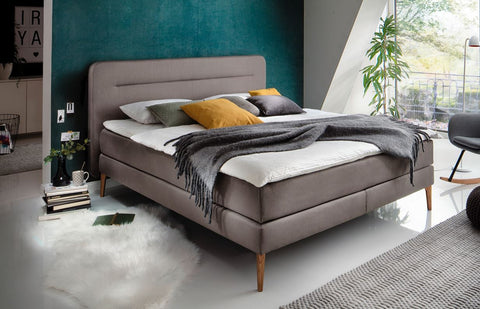 Boxspringbett Maxi Kopfteil Glatt Porto