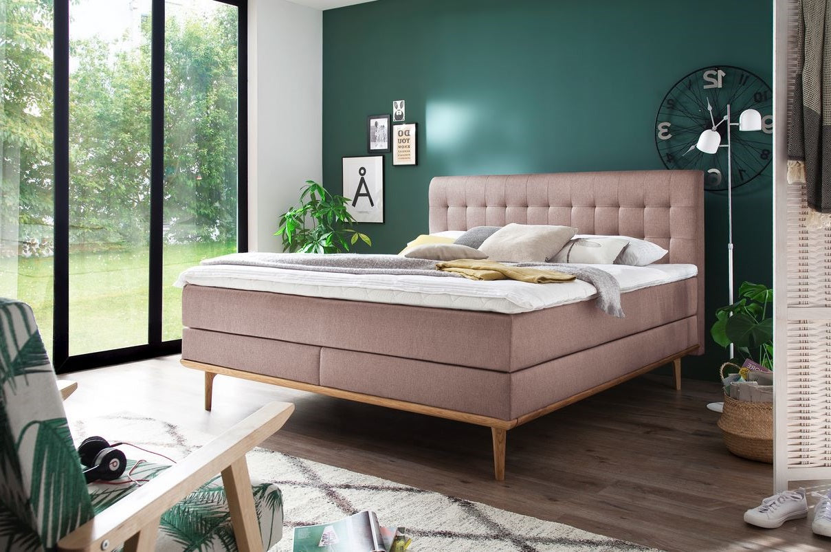 Boxspringbett Maxi Kopfteil Kapituniert Melva
