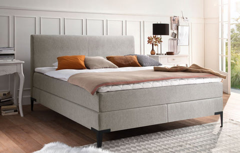 Boxspringbett Modern Style Kopfteil Glatt