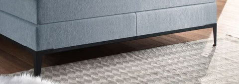 Boxspringbett Modern Style Kopfteil Glatt